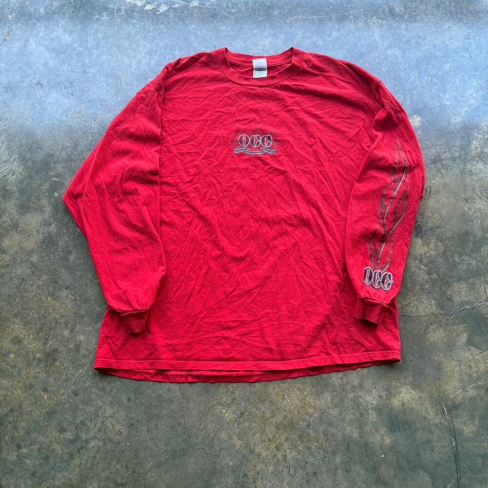 Vintage West Coast Choppers Style Long Sleeve Biker T-shirt